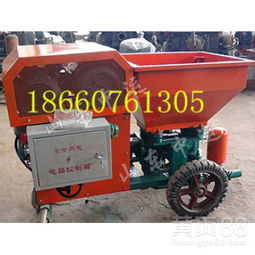 砂漿噴涂機的應用與優勢