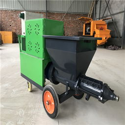 311快速水泥砂漿噴涂機價格分析及與食品機械的異同