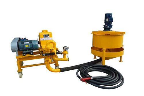 溫工2UB5型柱塞式灌漿泵 砂漿噴涂與混凝土輸送的高效解決方案