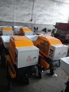 高效施工利器 超值多功能水泥砂漿噴涂機(jī)、全自動(dòng)石膏噴涂機(jī)與混凝土輸送泵綜合推薦